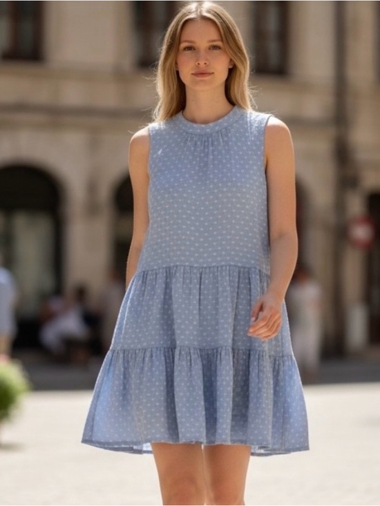 Calvin Klein Dresses & Skirts - Calvin Klein Blue Mini Dress